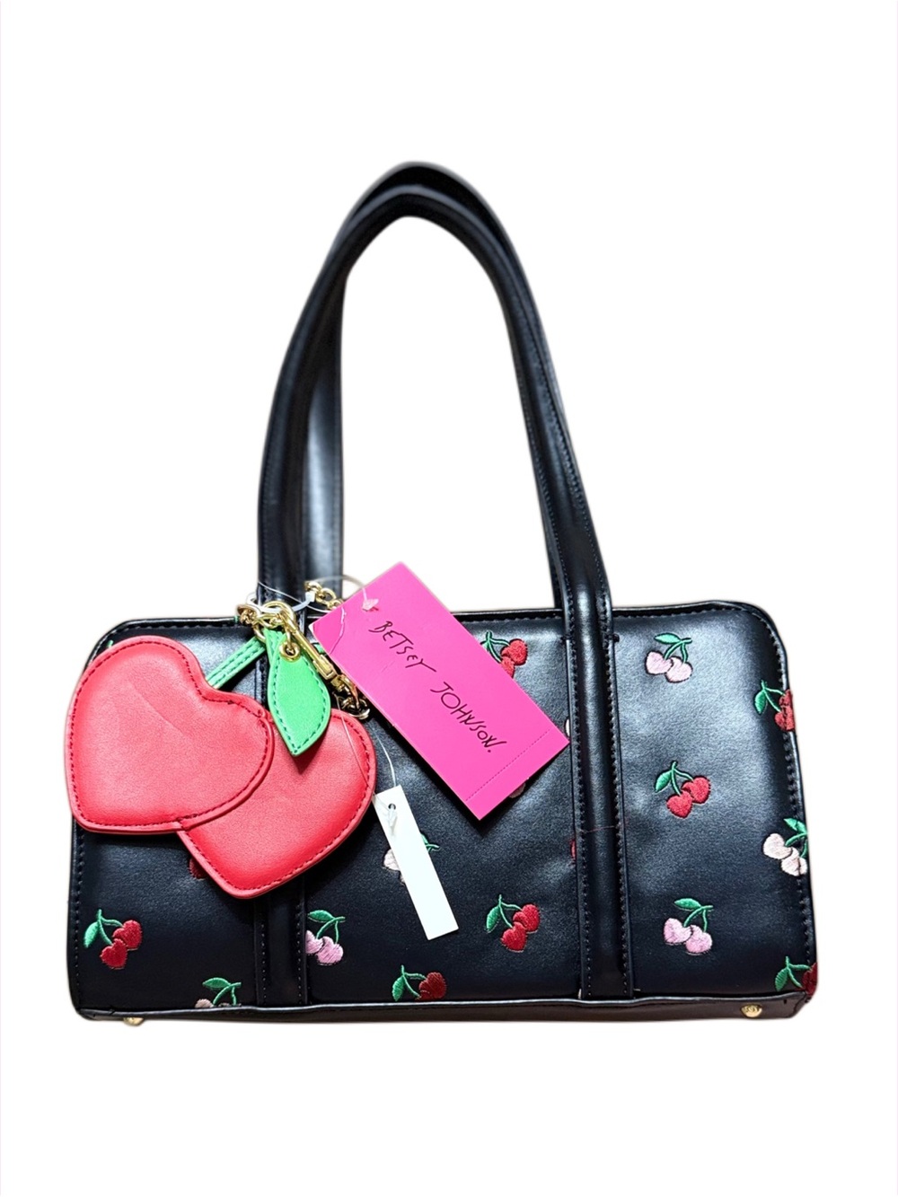 🍒✨Betsey Johnson Cherry Print Satchel NWT Y2K Coquette Kawaii